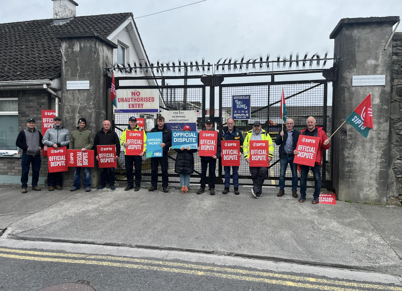 IN PICTURES: Offaly Workers on Strike